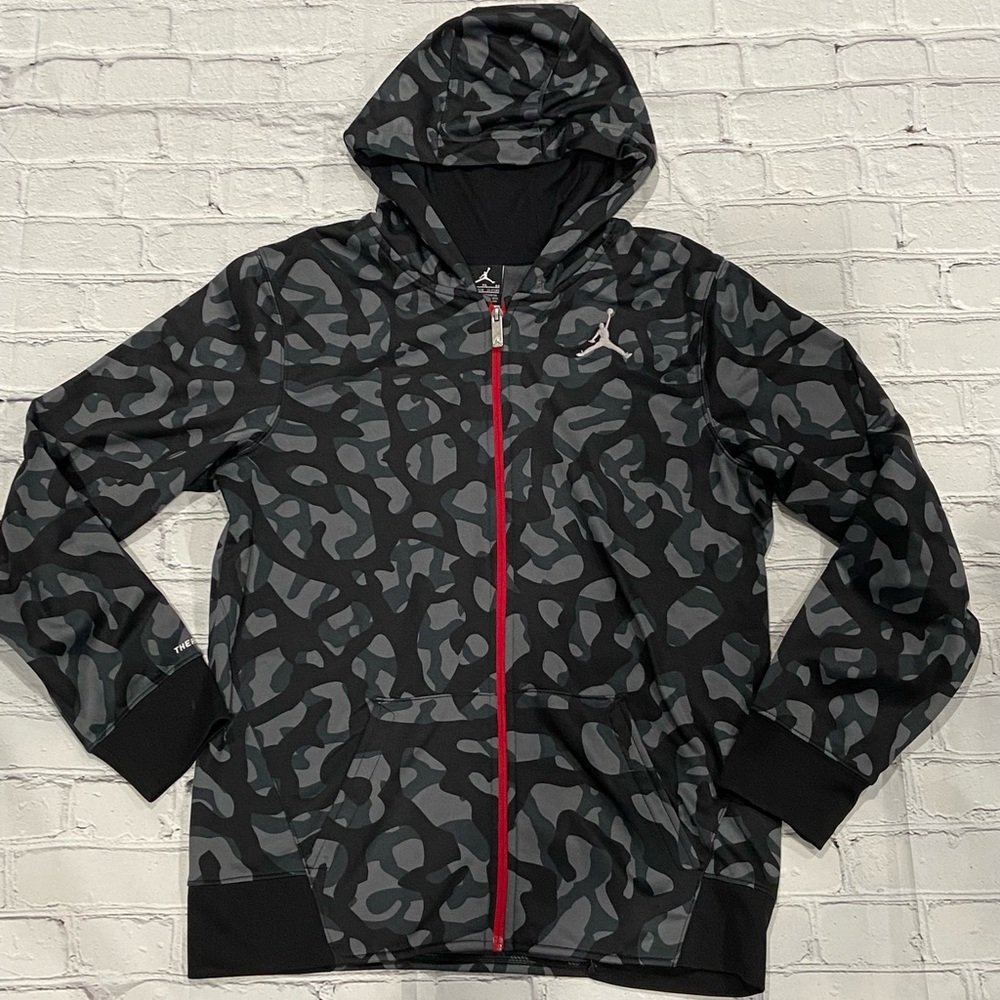 Boys Nike Basketball Hoodie - Full Zip YXL
